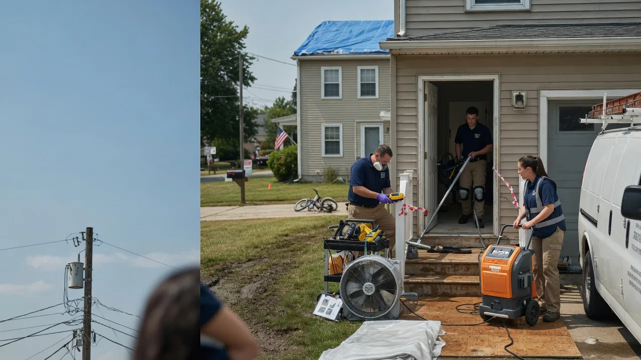 Water Damage Repair in Otsego, MI near me